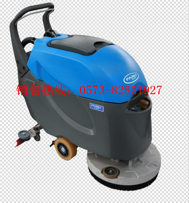 超市專用電瓶手推式洗地機(jī) FL-50D手推式全自動(dòng)洗地機(jī)