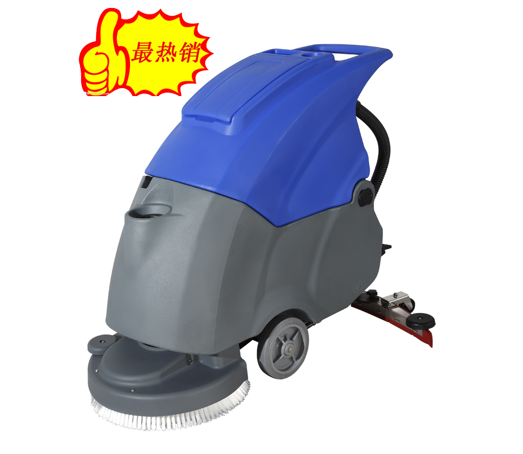 車間環(huán)氧地坪專用洗地機海星OK-500手推式洗地機