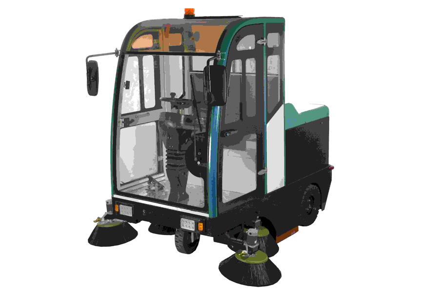 嘉興環(huán)保電動掃地車KL-2100供應(yīng)商  新材料工廠保潔掃地機