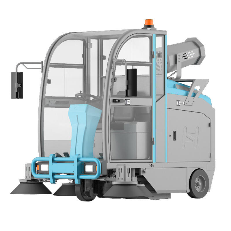 駕駛式掃地機KL2000工業(yè)工廠車間清掃車 上海物業(yè)小區(qū)道路電動掃地車